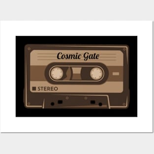 Cosmic Gate / Cassette Tape Style Posters and Art